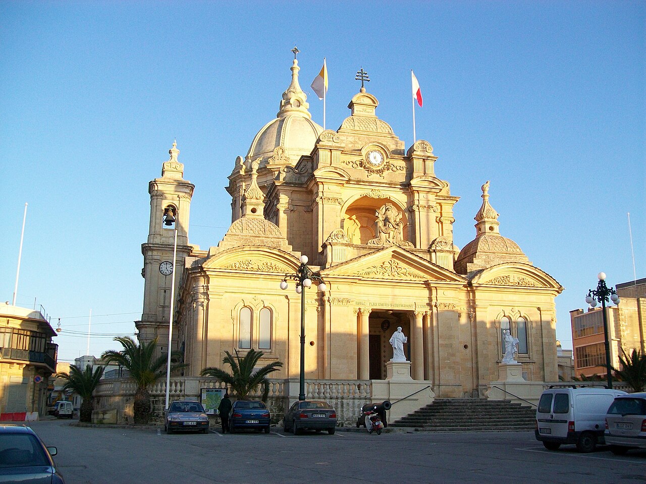 The basilica of Saints Peter and Paul in Nadur, Gozo