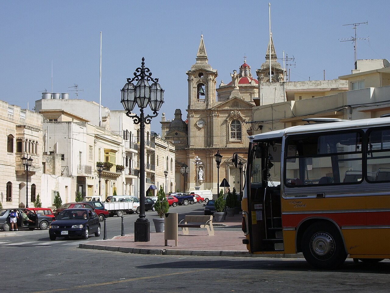 The village setting of Żurrieq