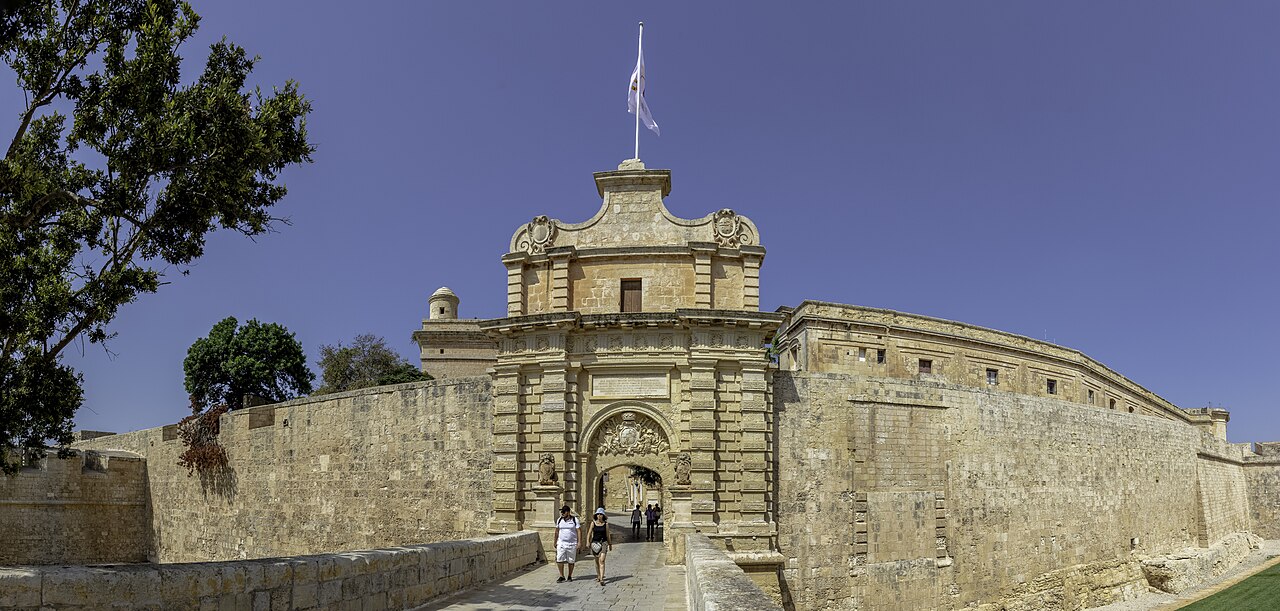 The entrance to Mdina