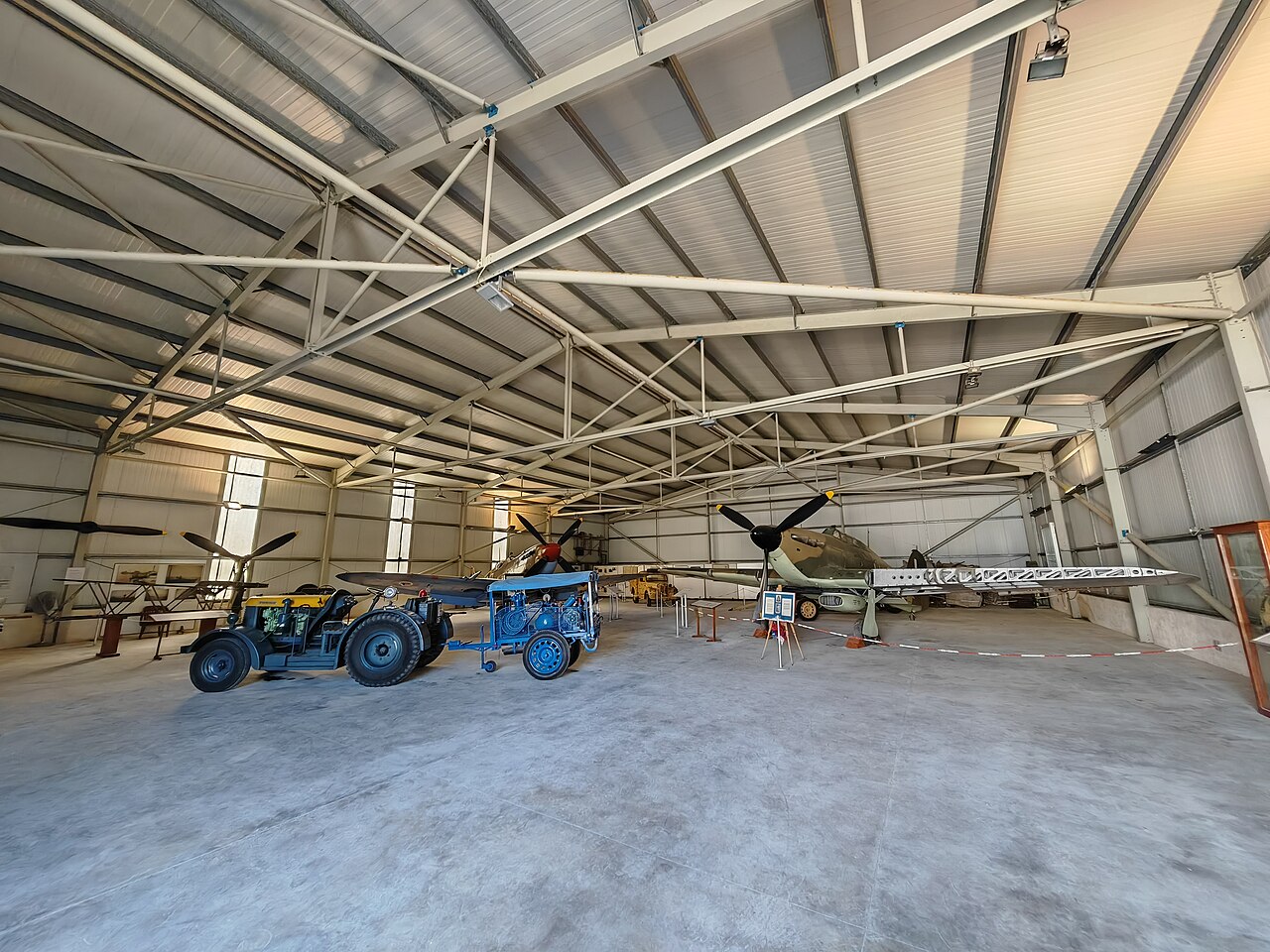 Inside the Malta Aviation Museum